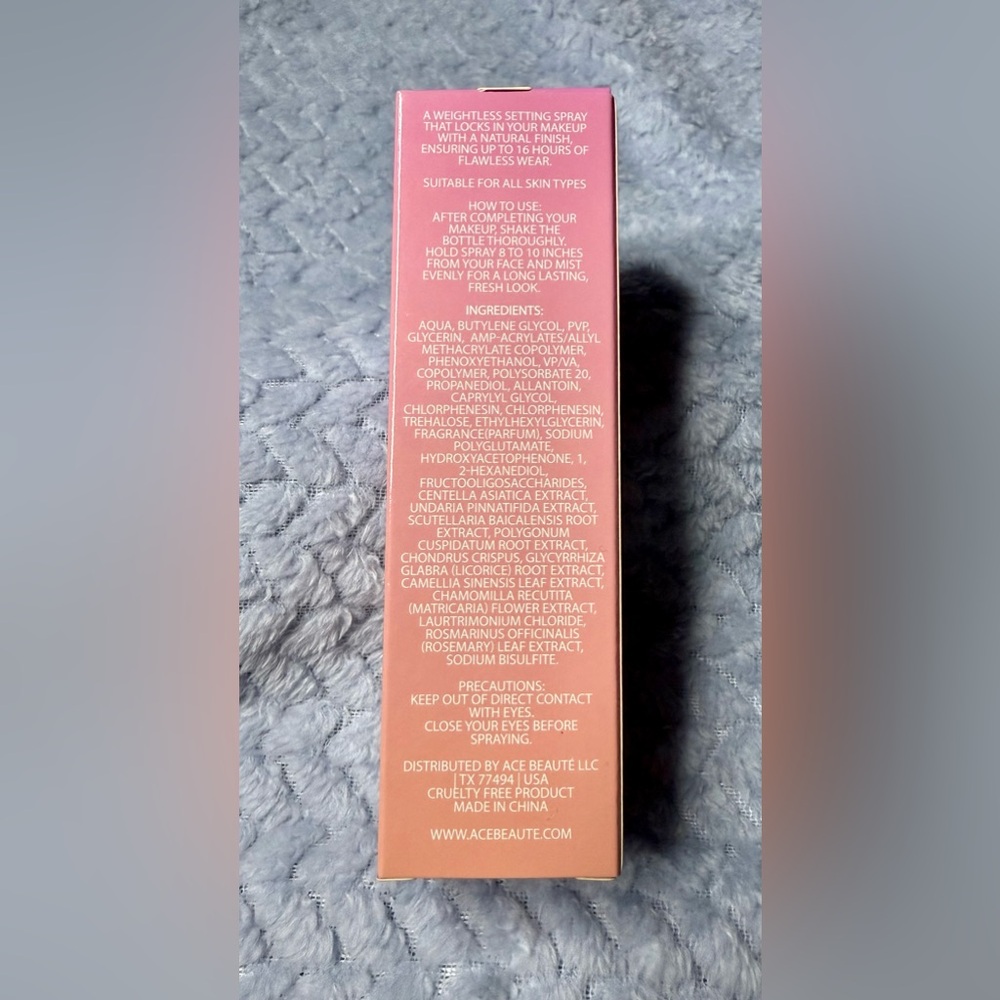 ACE BEAUTÉ Setting Spray - Picture 4 of 6